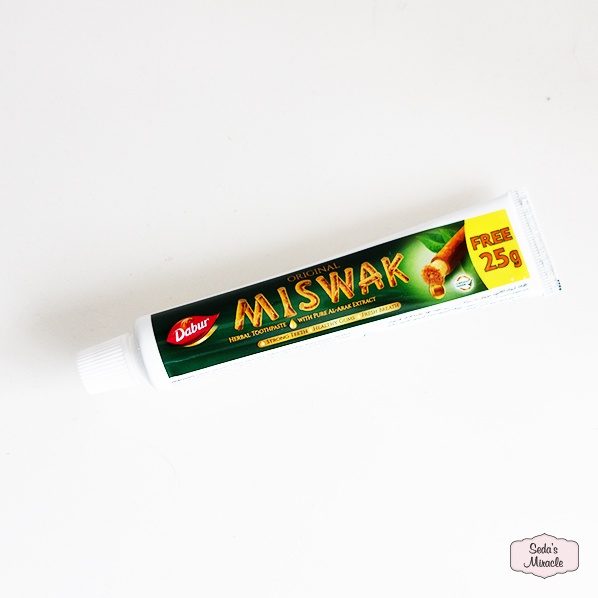 Natuurlijke Marokkaanse herbal miswak tandpasta