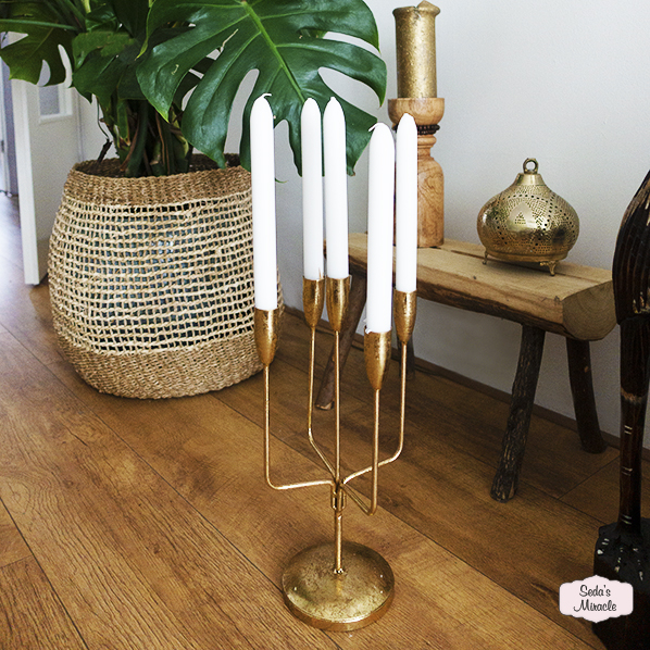 Handmade Zackiya candlestick