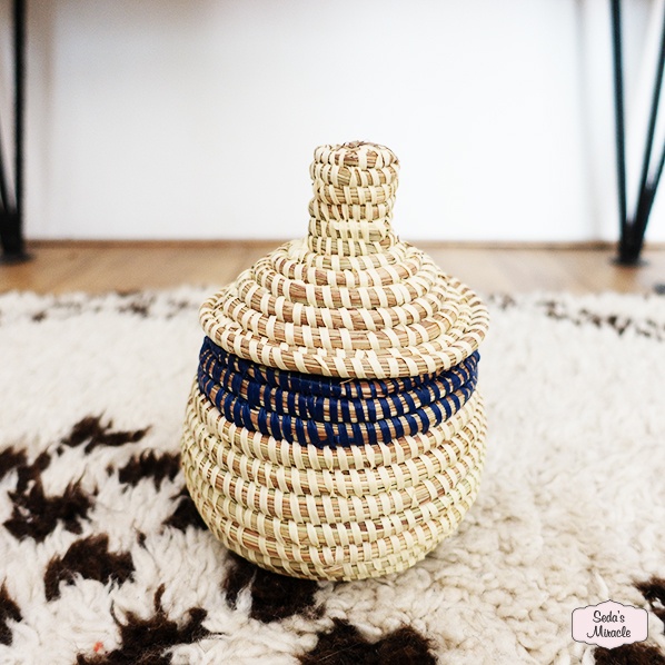 Afrikaans bijoux mandje Bubu, small