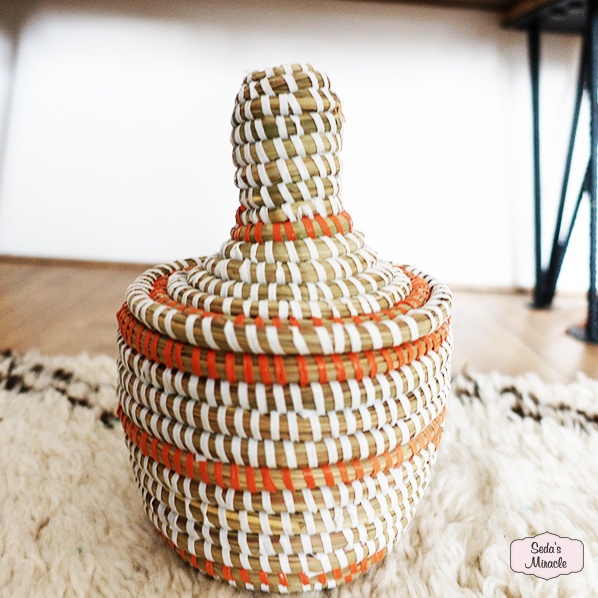 Afrikaans bijoux mand small