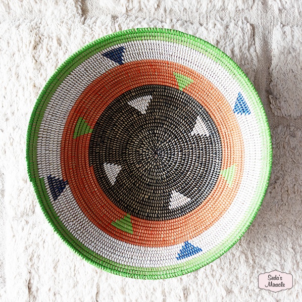 Afrikaanse schaal, gekleurd, large