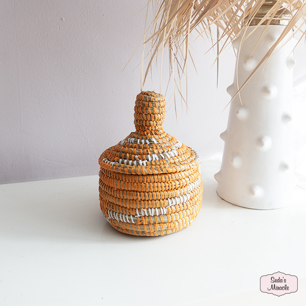 Afrikaans Dabab bijoux mandje, small