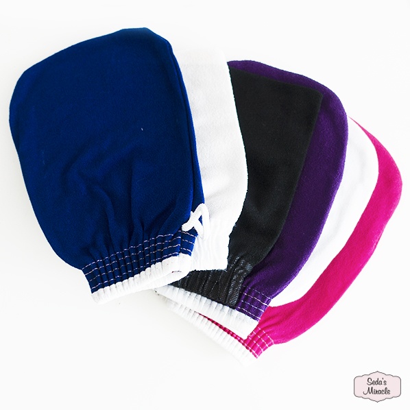Hamam scrub handschoen of kessa glove Hamam scrub handschoen of kessa glove