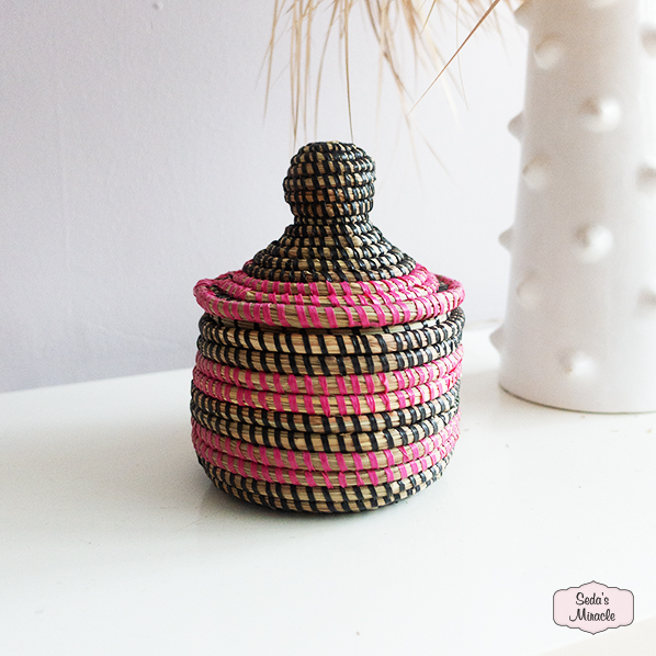 Afrikaanse Draza bijoux mand, small