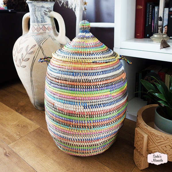 Afrikaanse wasmand, medium small