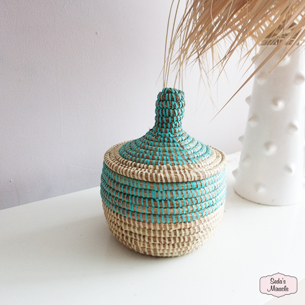 Afrikaans Raza bijoux mand, medium