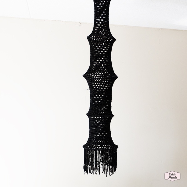 Marokkaanse Ghariba lamp, zwart