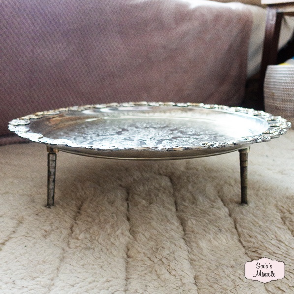 Antieke Marokkaanse tafel, zilver