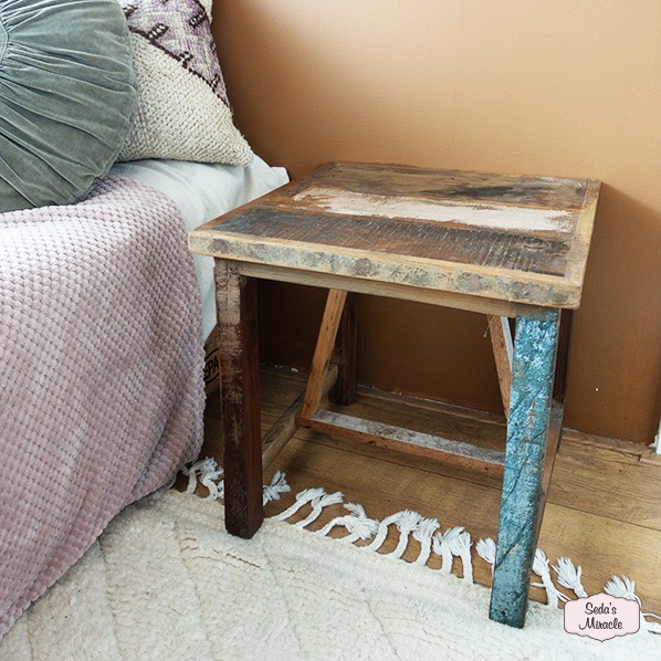 handgemaakt-vintage-fair-trade-houten-sava-tafel-bijzettafel-uit-india 3 Vintage Sava tafel, Fair Trade uit India