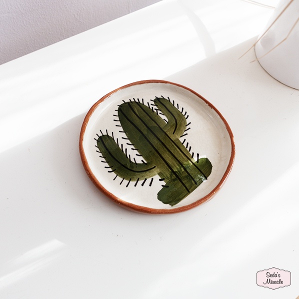 Marokkaans Cactus bord, small