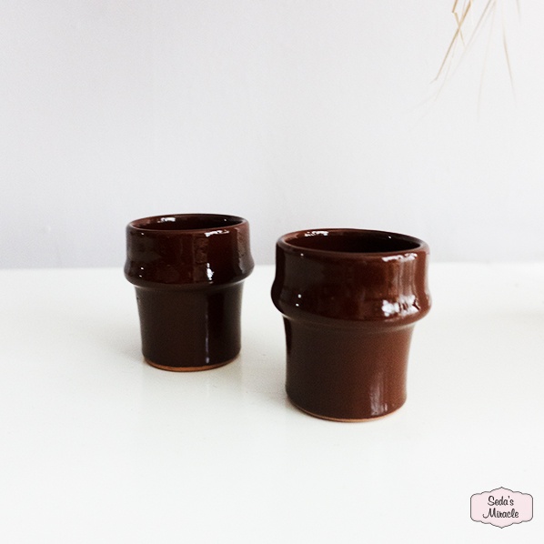 Marokkaanse beldi mok, bruin, small