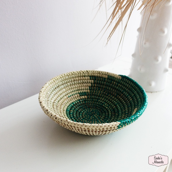 Afrikaanse schaal, creme groen, small