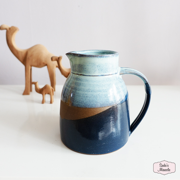 Asha karaf, lichtblauw bruin blauw