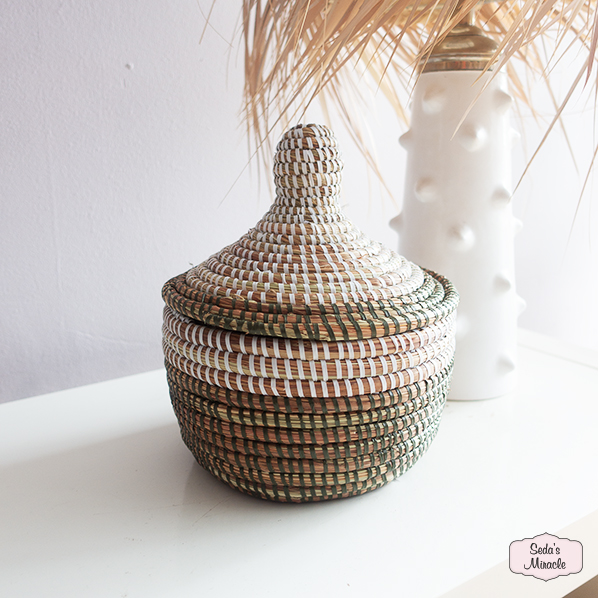 Afrikaanse Nohzi bijoux mand, medium