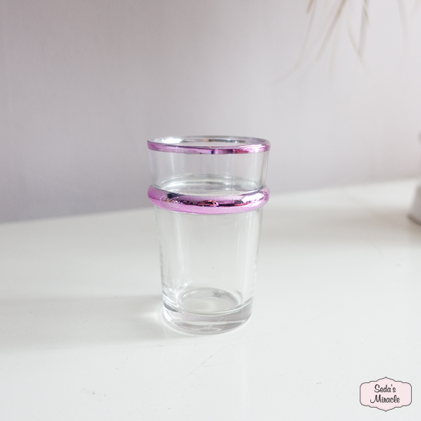 Marokkaans Ouzra beldi glas, paars, small